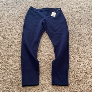 NWT blue skinny stretch dress pants